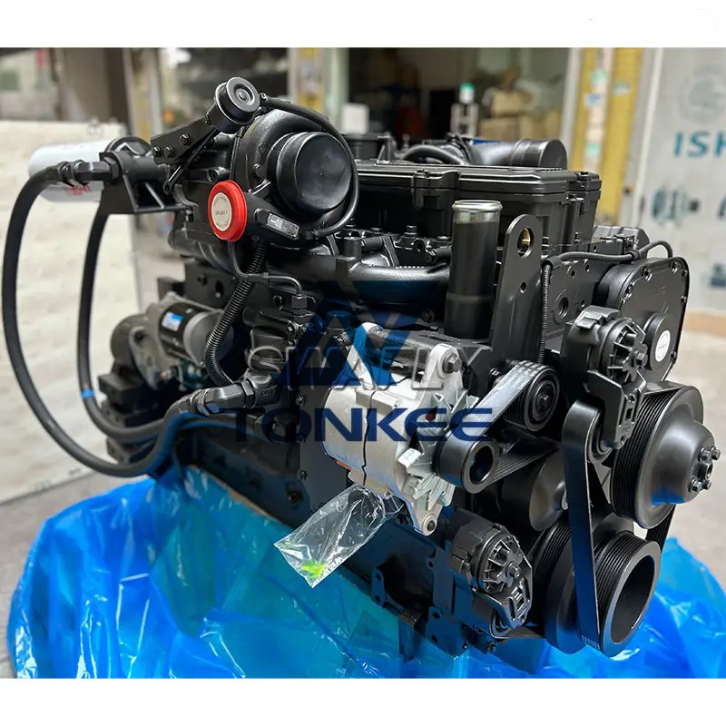 6 Cylinder SAA6D114E-3 6D114E-3 6D114-3 Diesel Engine Motor 194KW 1950RPM For Komatsu PC300-8 Excavator