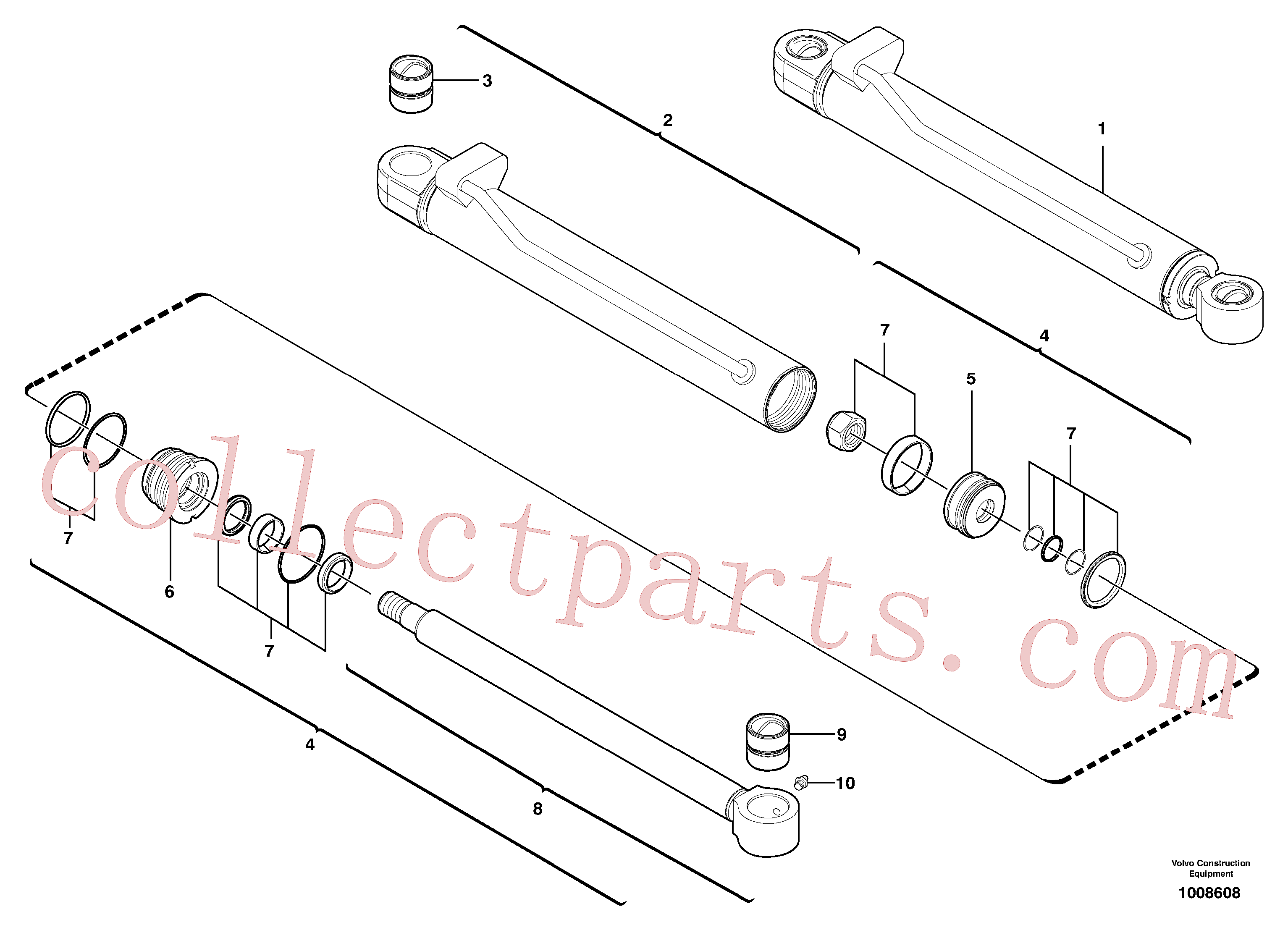 VOE11988880 Kit for Volvo Excavator spare