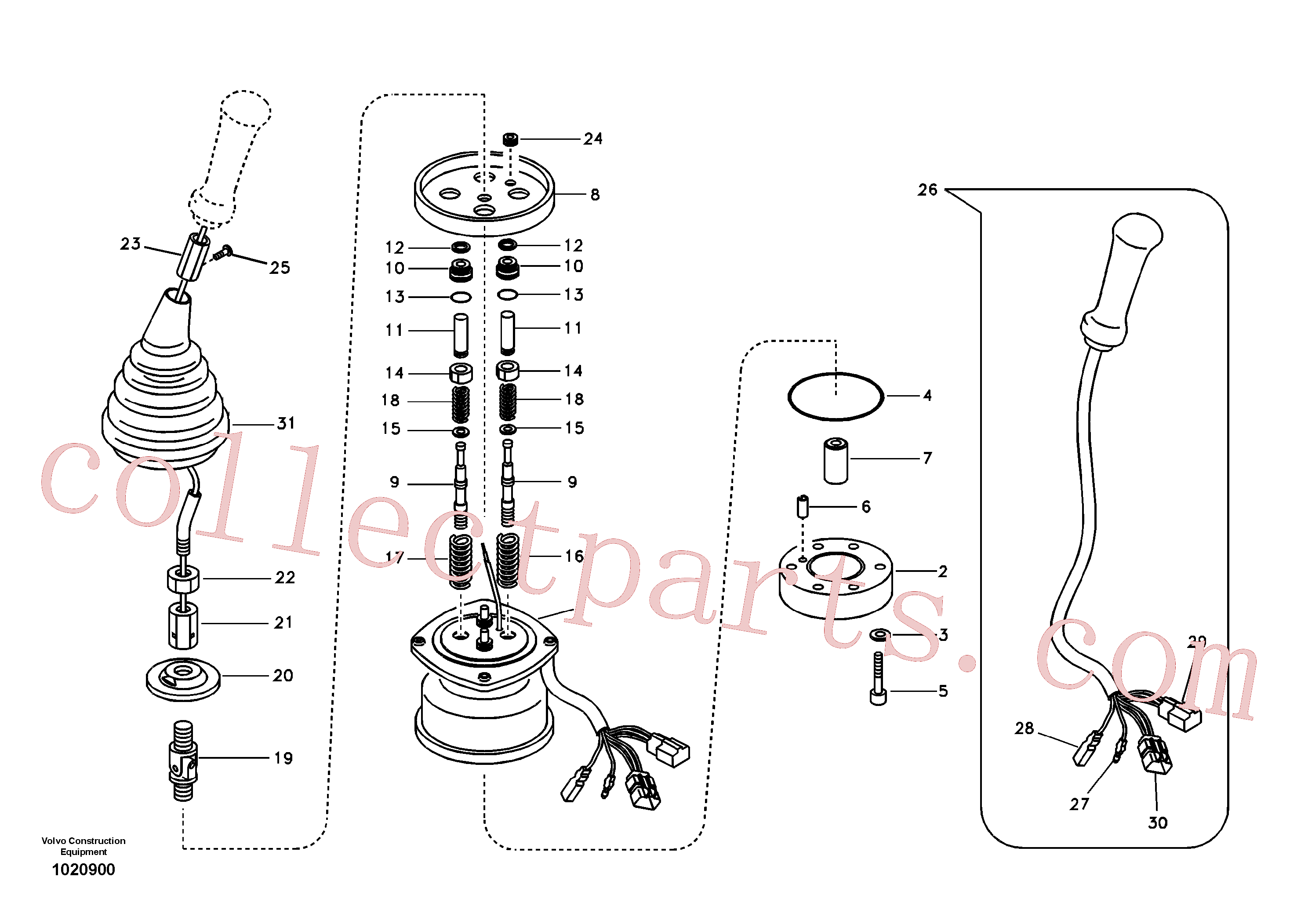 Volvo VOE14557289 Remote control valve aftermarket part for sale