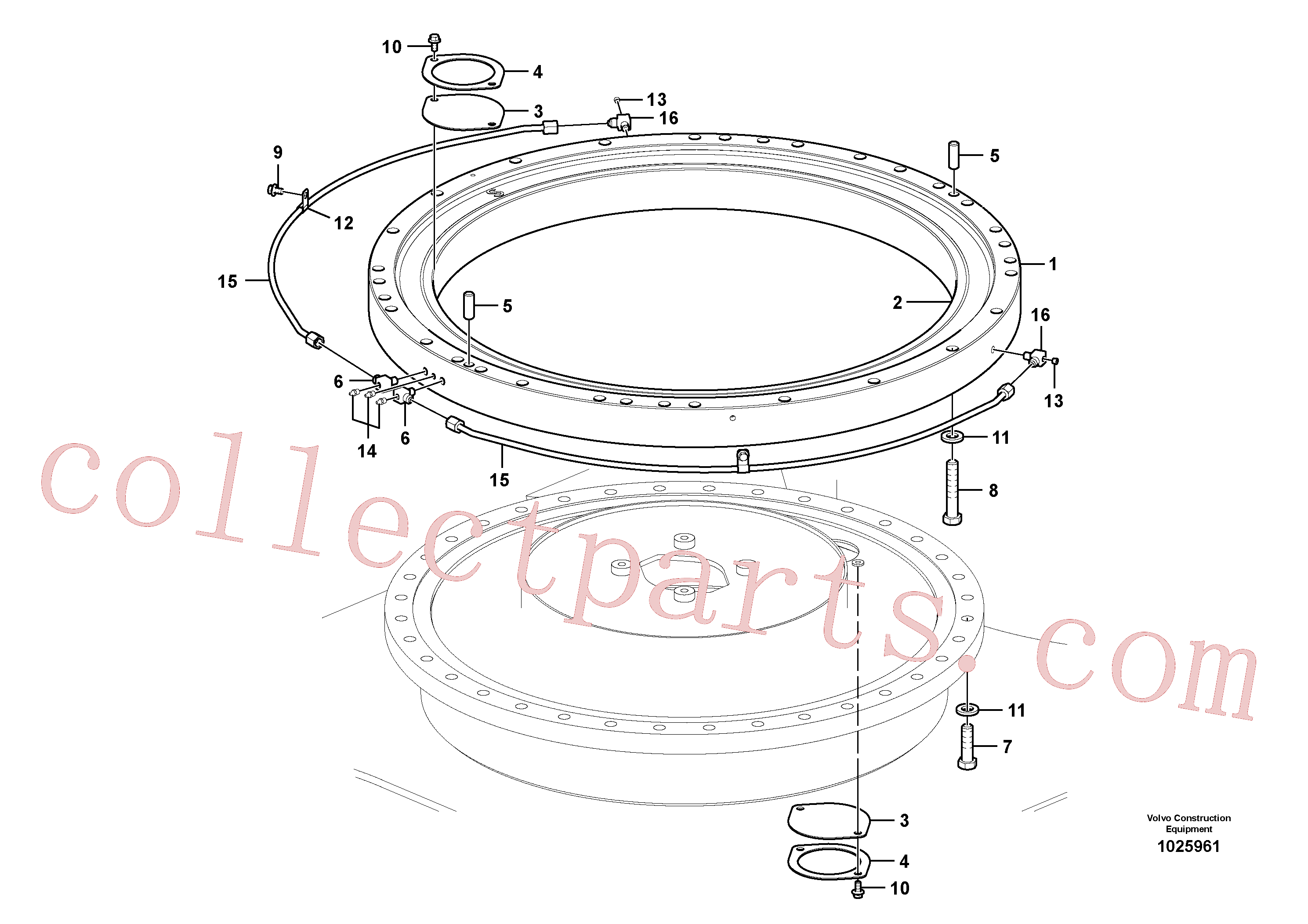 VOE14579588 for Volvo Swing system(1025961 assembly)