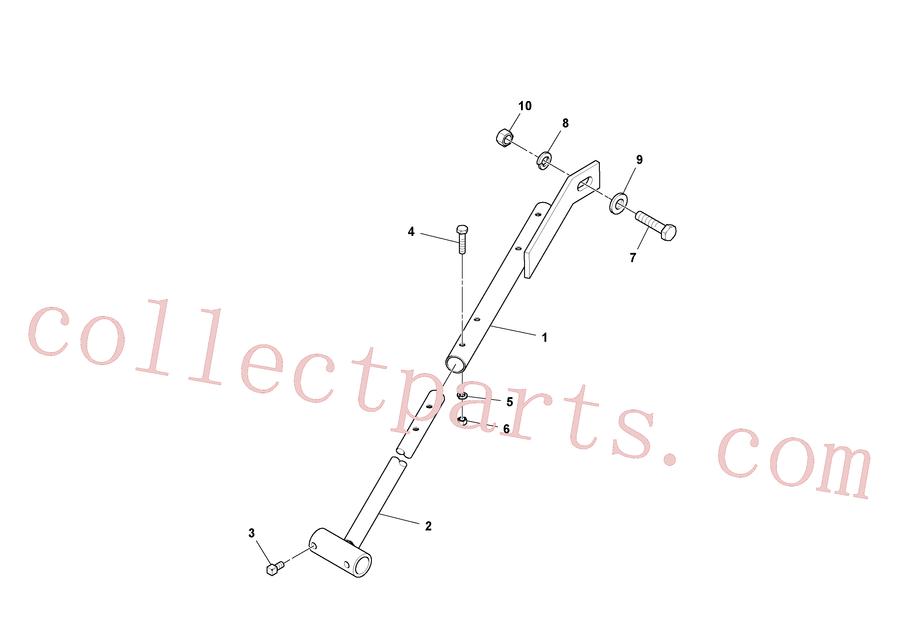 VOE955906 for Volvo Floating Beam Arrangement(1052138 assembly)