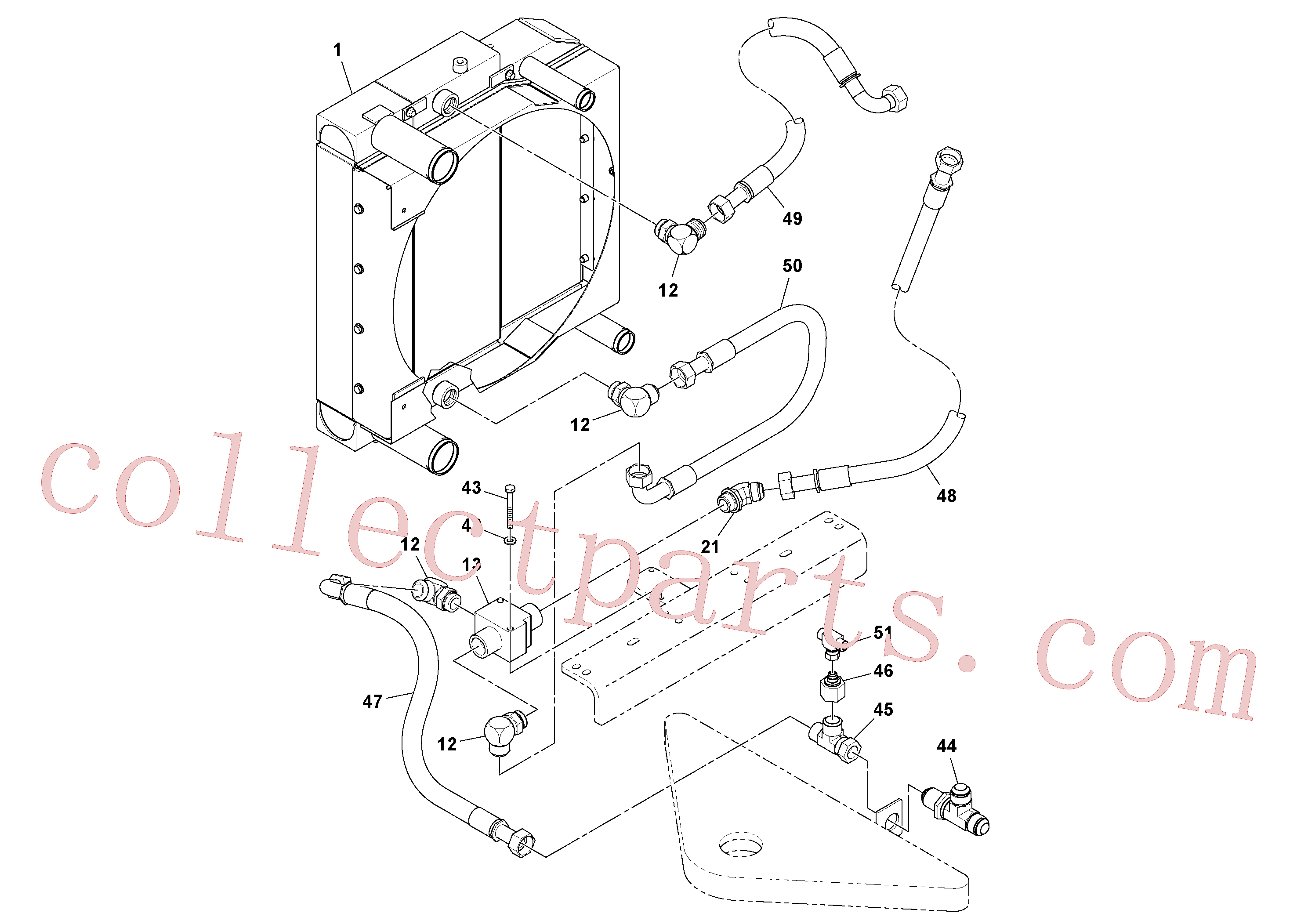 RM13497441 for Volvo Cooling system(1052520 assembly)