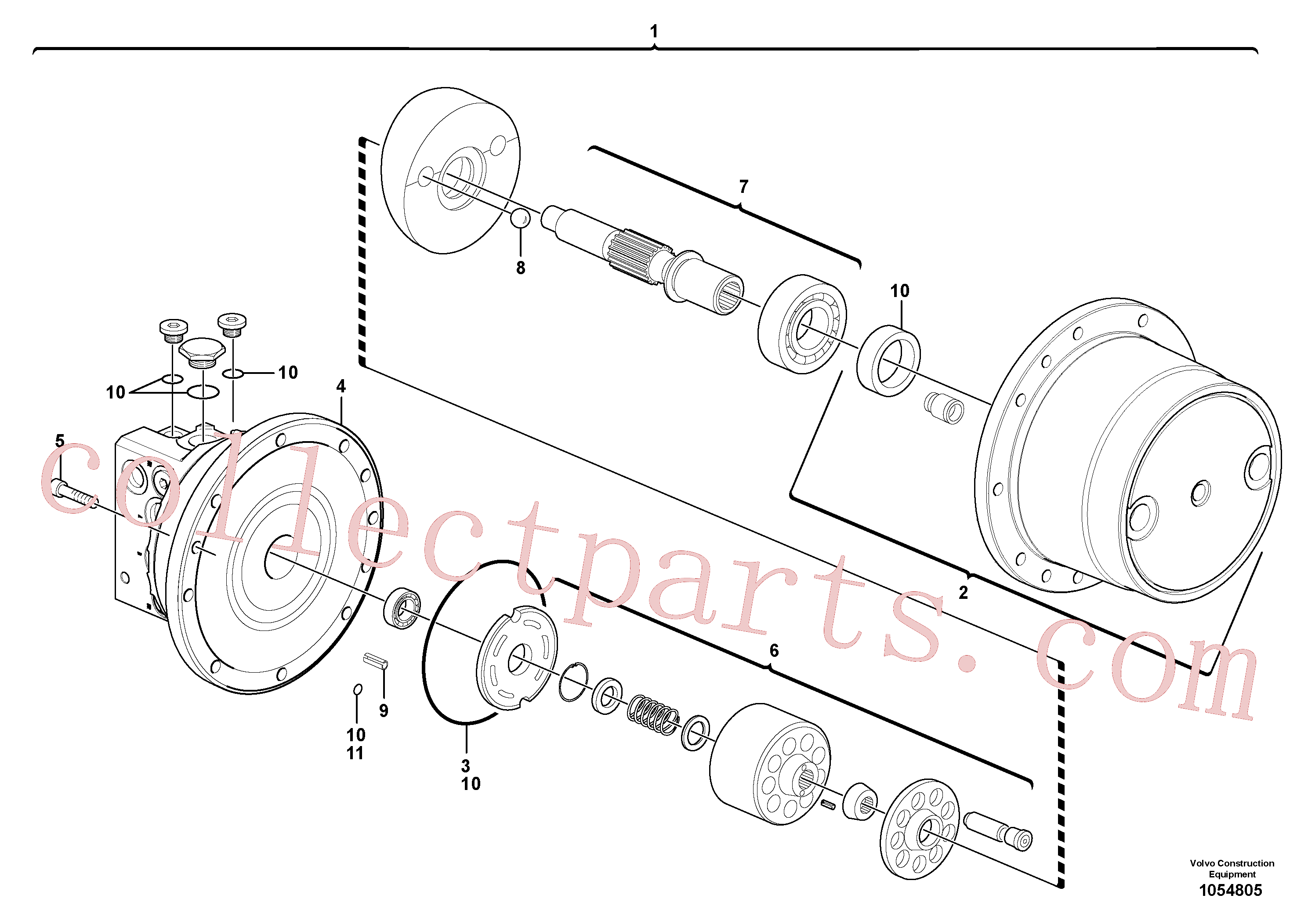 Wholesale VOE983493 O-ring for Volvo Excavator