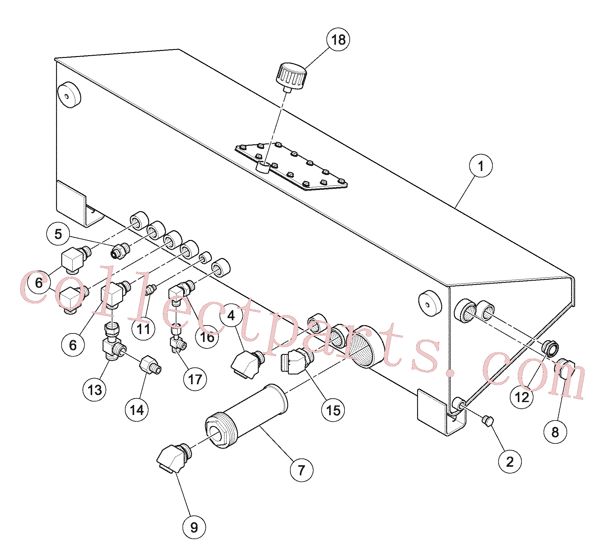 RM59922369 for Volvo Hydraulic Tank Assembly(1056036 assembly)