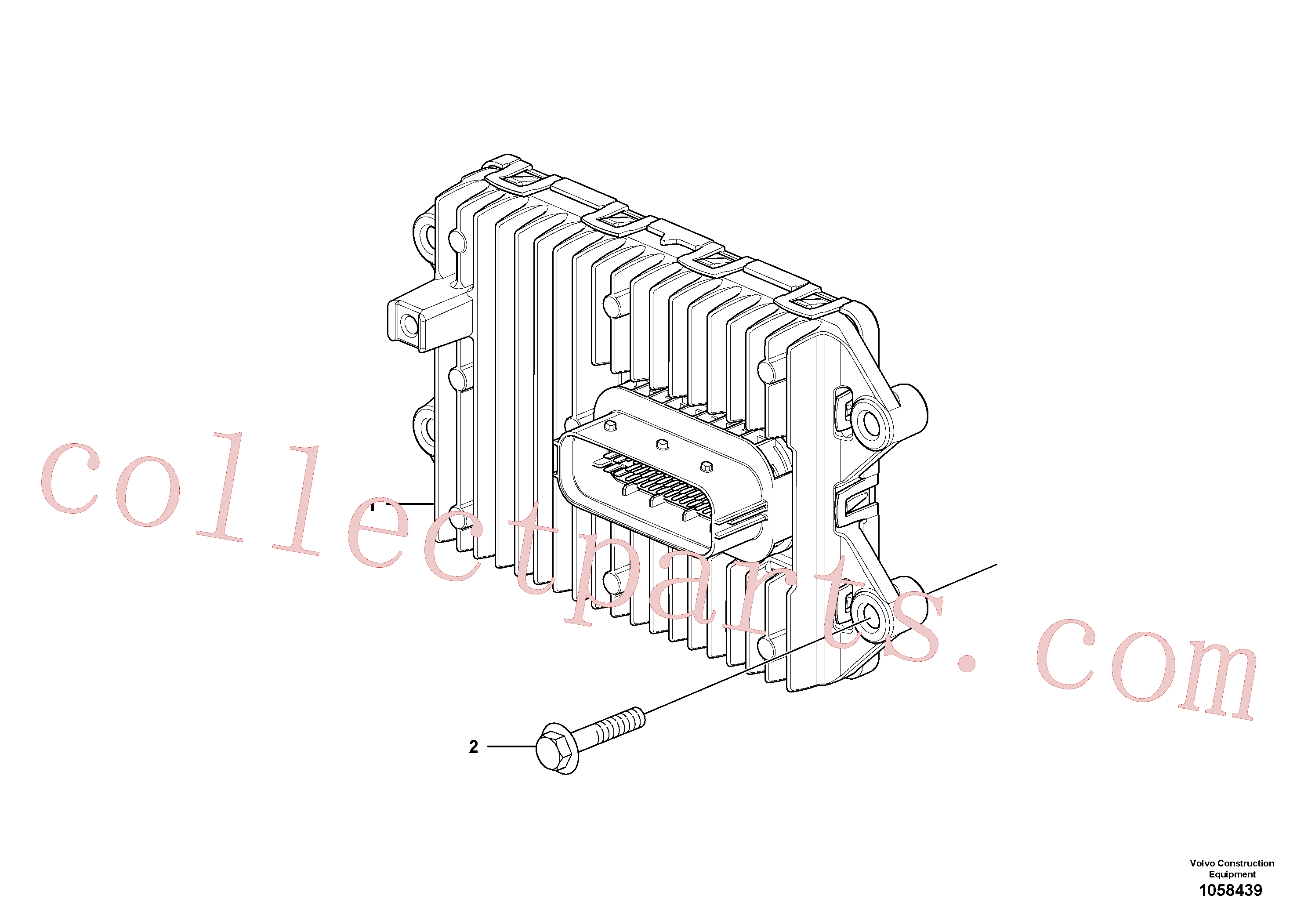 VOE947760 for Volvo Ecu(1058439 assembly)