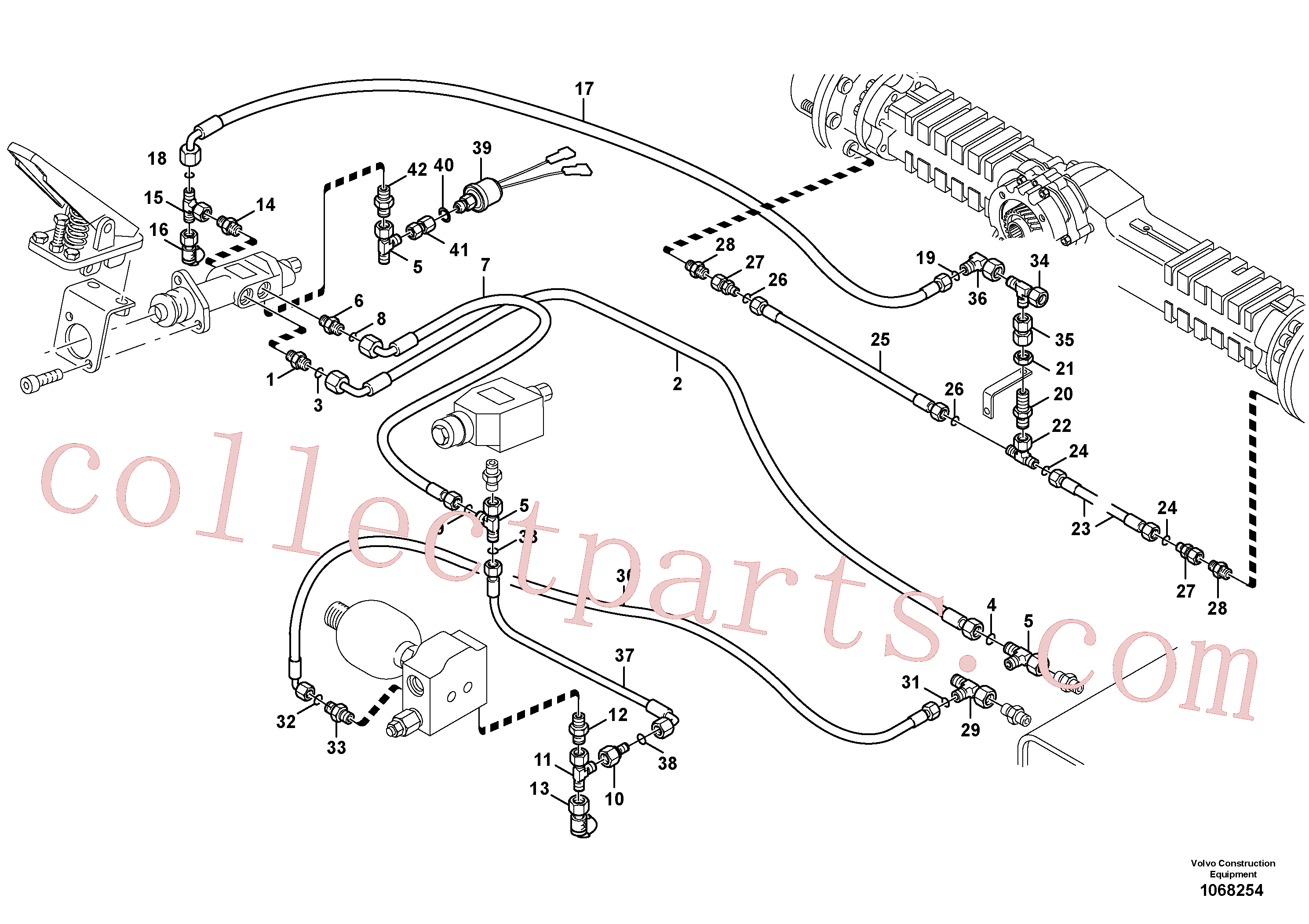 ZM7091906 for Volvo Lines - Pump storage-brake(1068254 assembly)