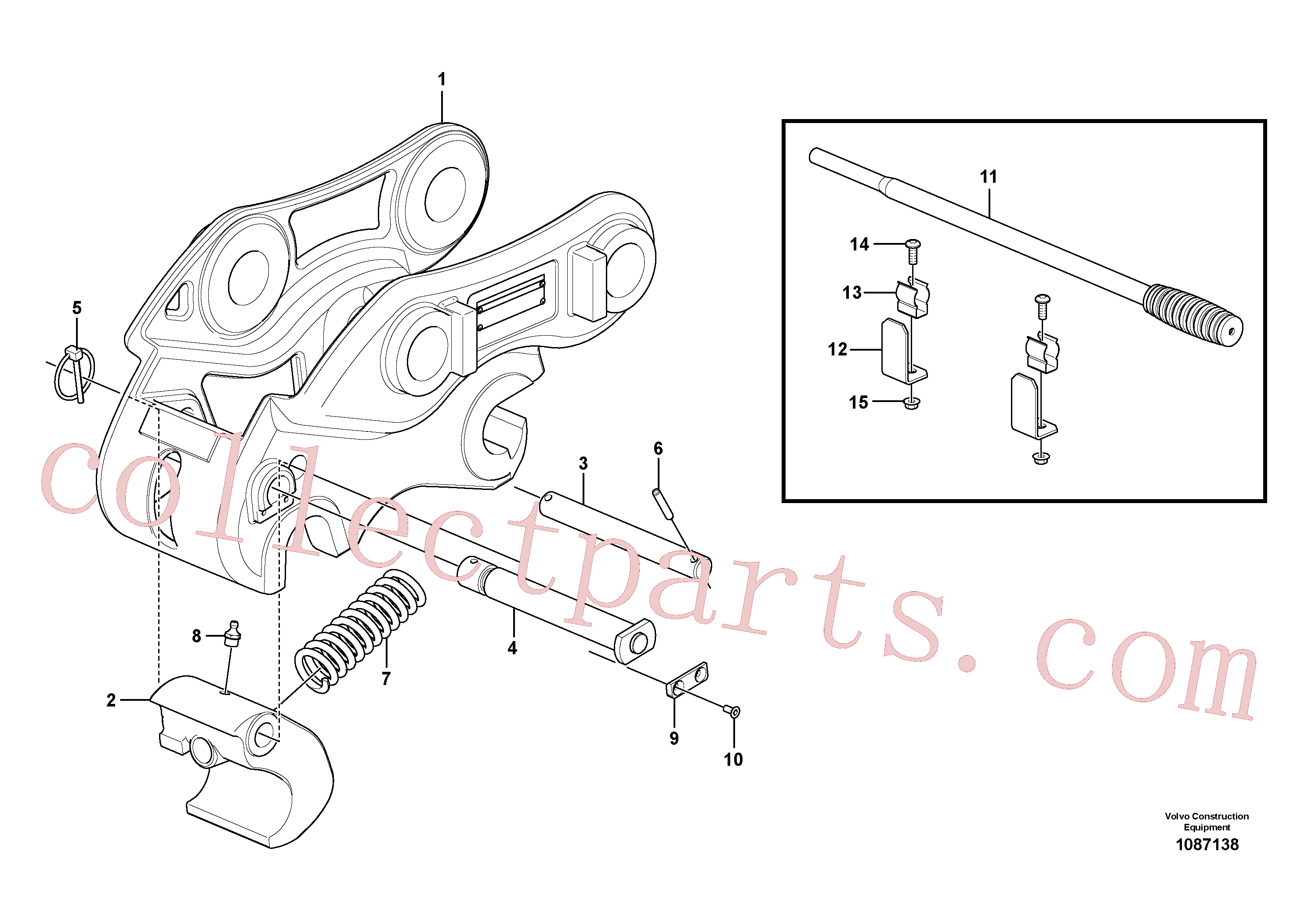 PJ4690317 for Volvo Quickfit, mechanical(1087138 assembly)