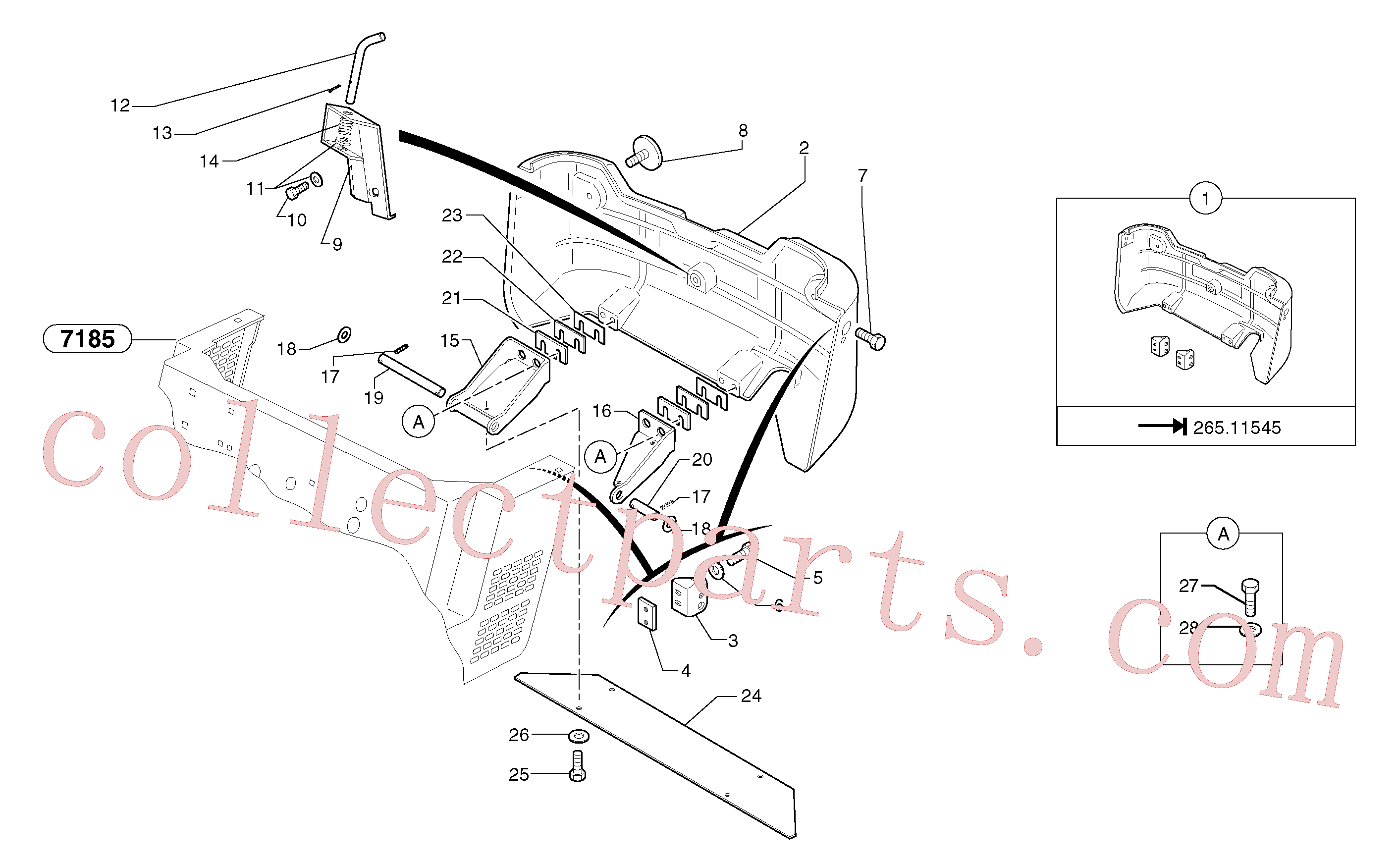 PJ5540007 for Volvo Counterweight(716X1 assembly)