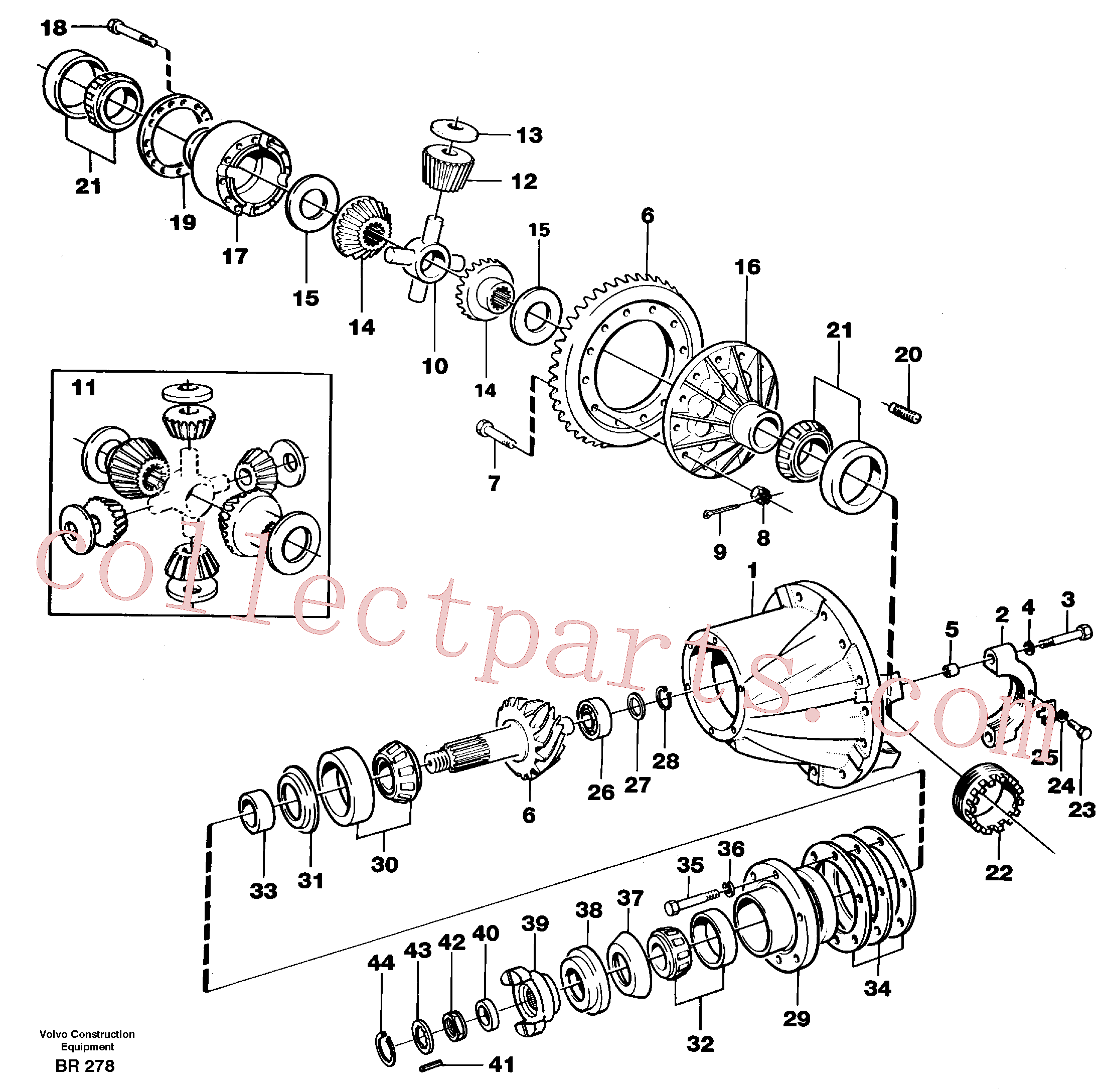 Volvo Assembly VOE11035608 Shim for sale