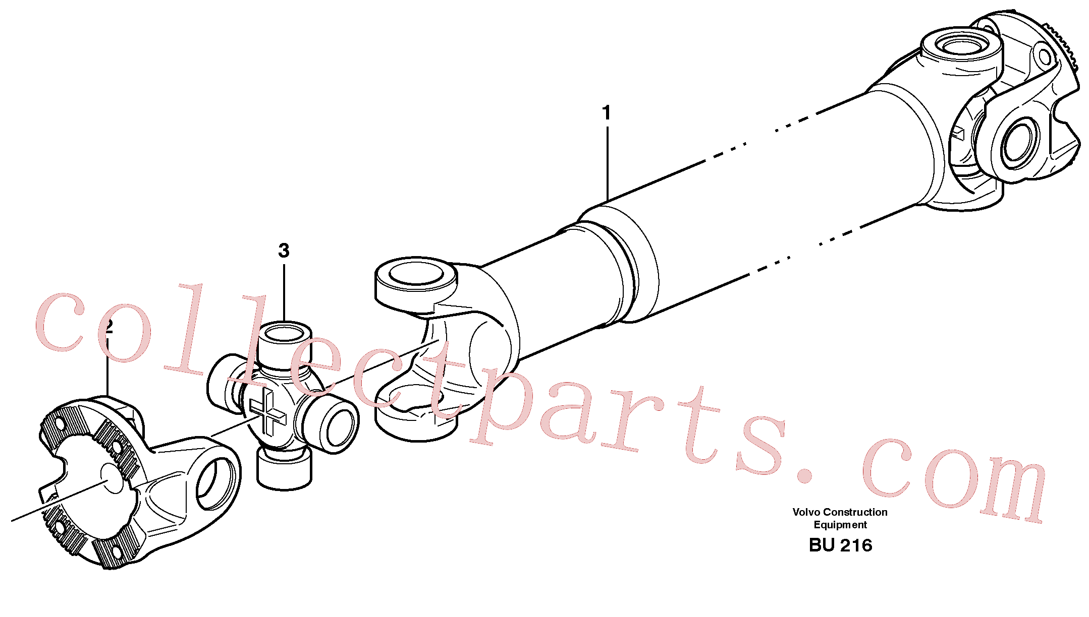 China Made VOE11714326 Spider parts for Volvo Excavator