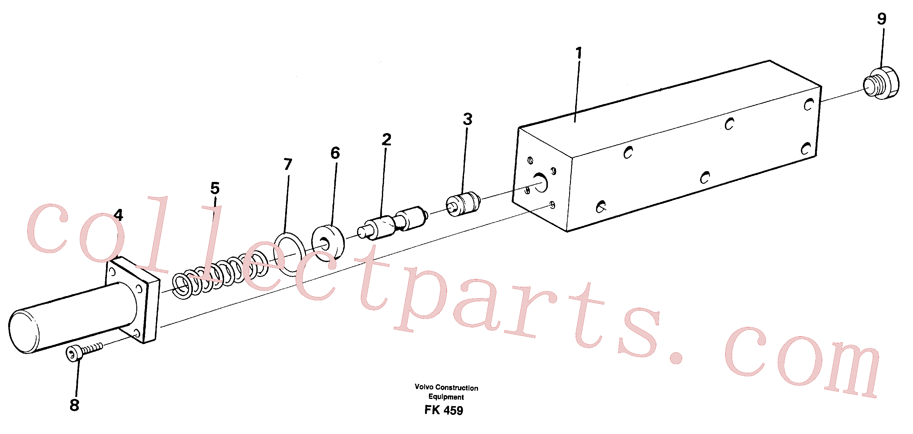 VOE14346442 for Volvo Fuel miser valve(FK459 assembly)