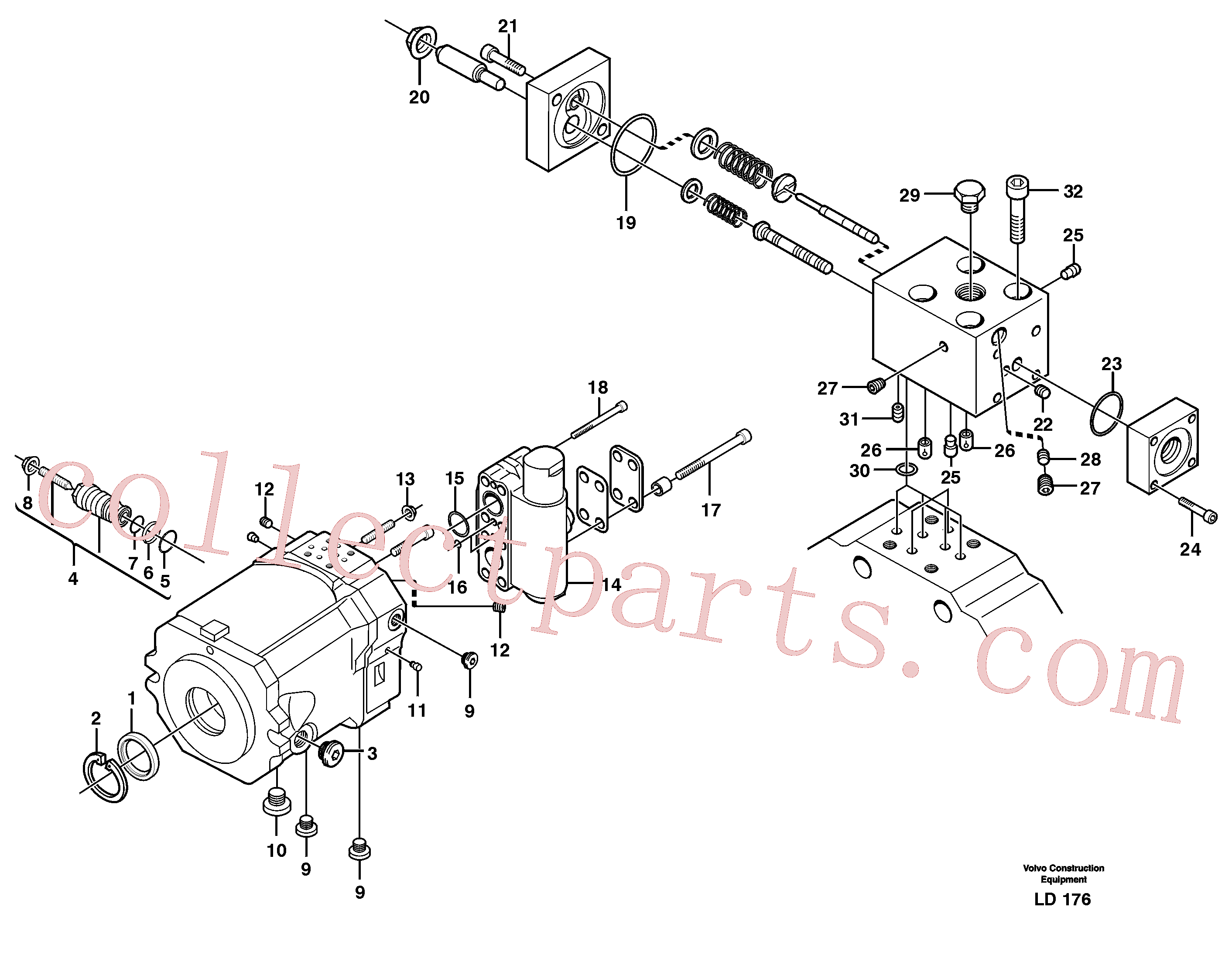 Volvo Assembly VOE11705584 Plug for sale